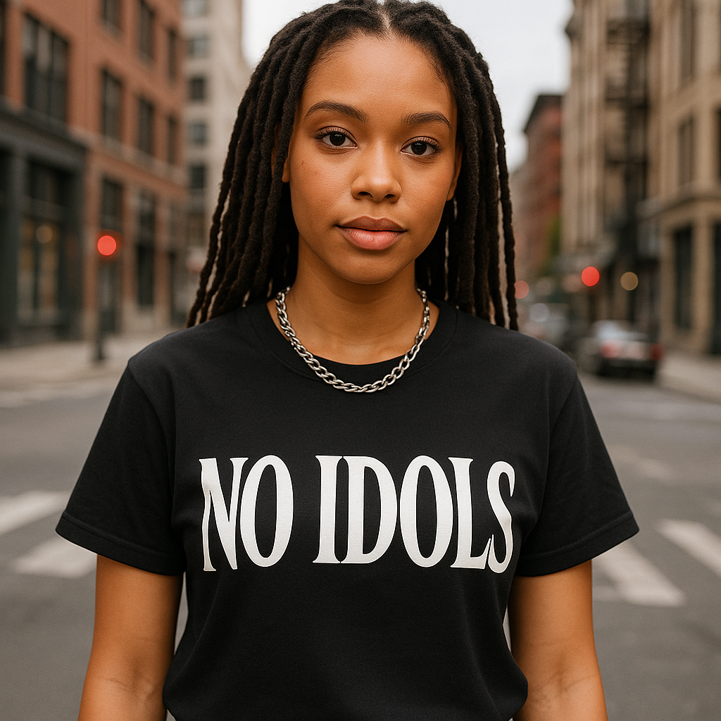 No IDOLS REGULAR FIT TEE