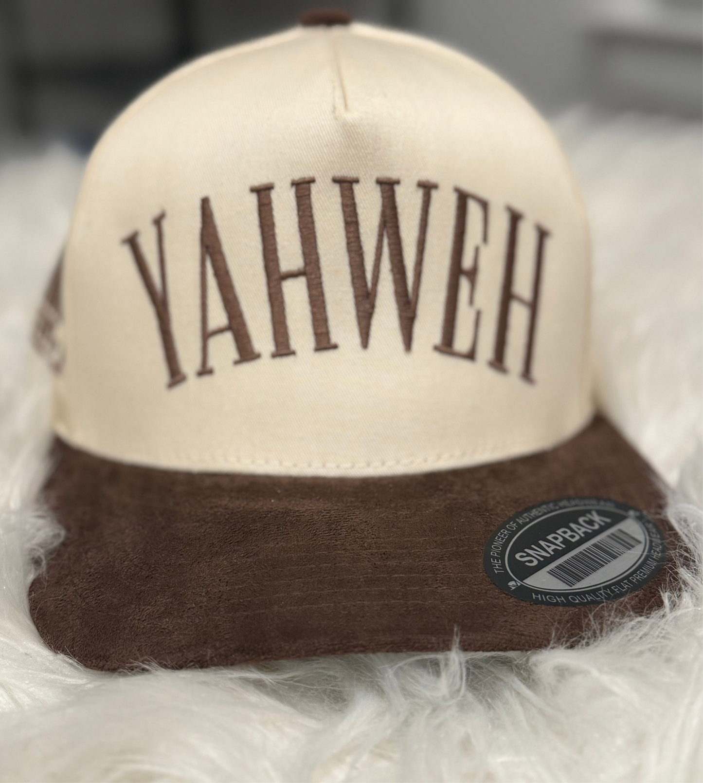 YAHWEH SNAPBACK HAT BROWN