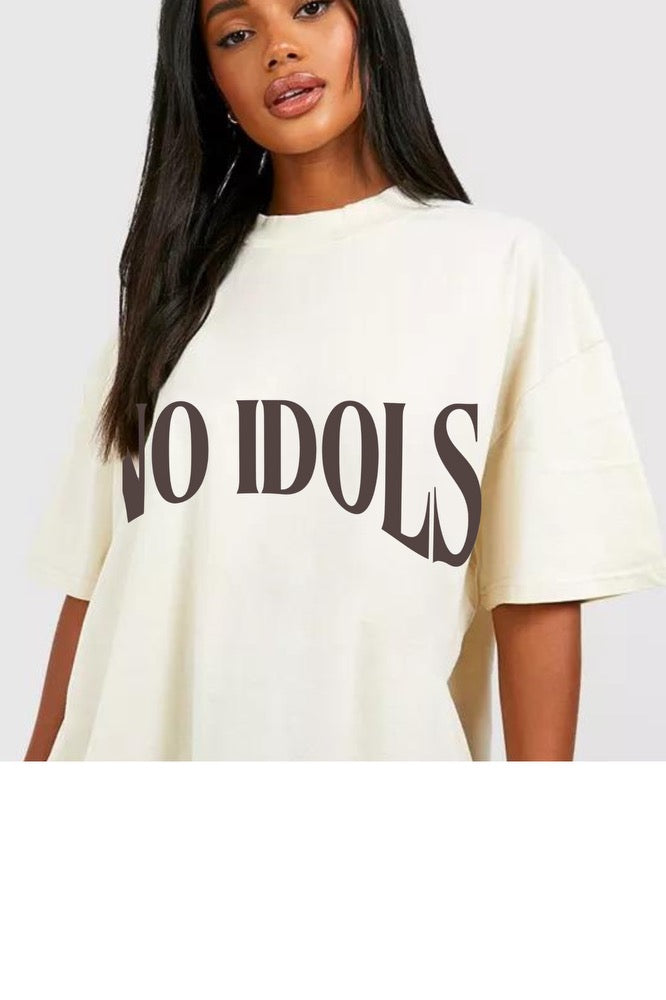 No idols oversized fit  tee