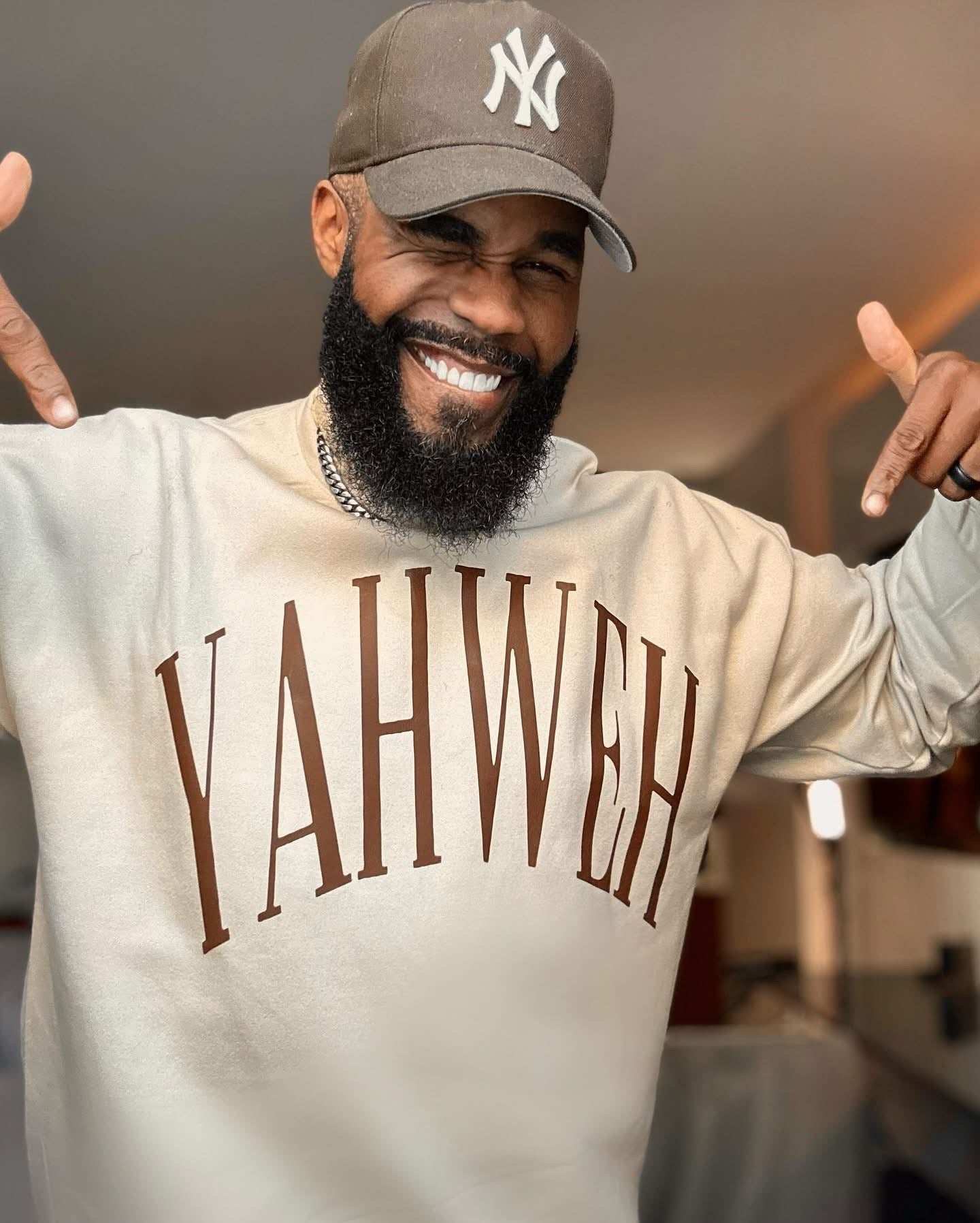 YAHWEH  CREW NECK SWEATSHIRT