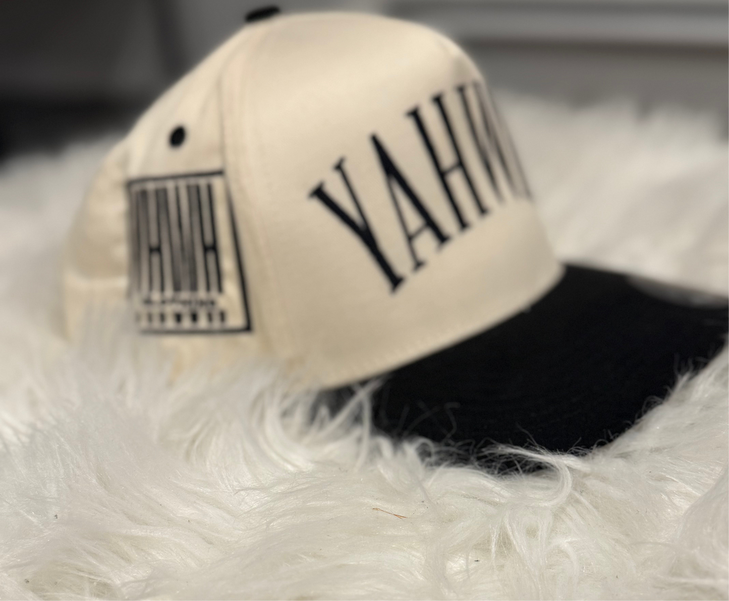 YAHWEH SNAPBACK HAT - BLACK