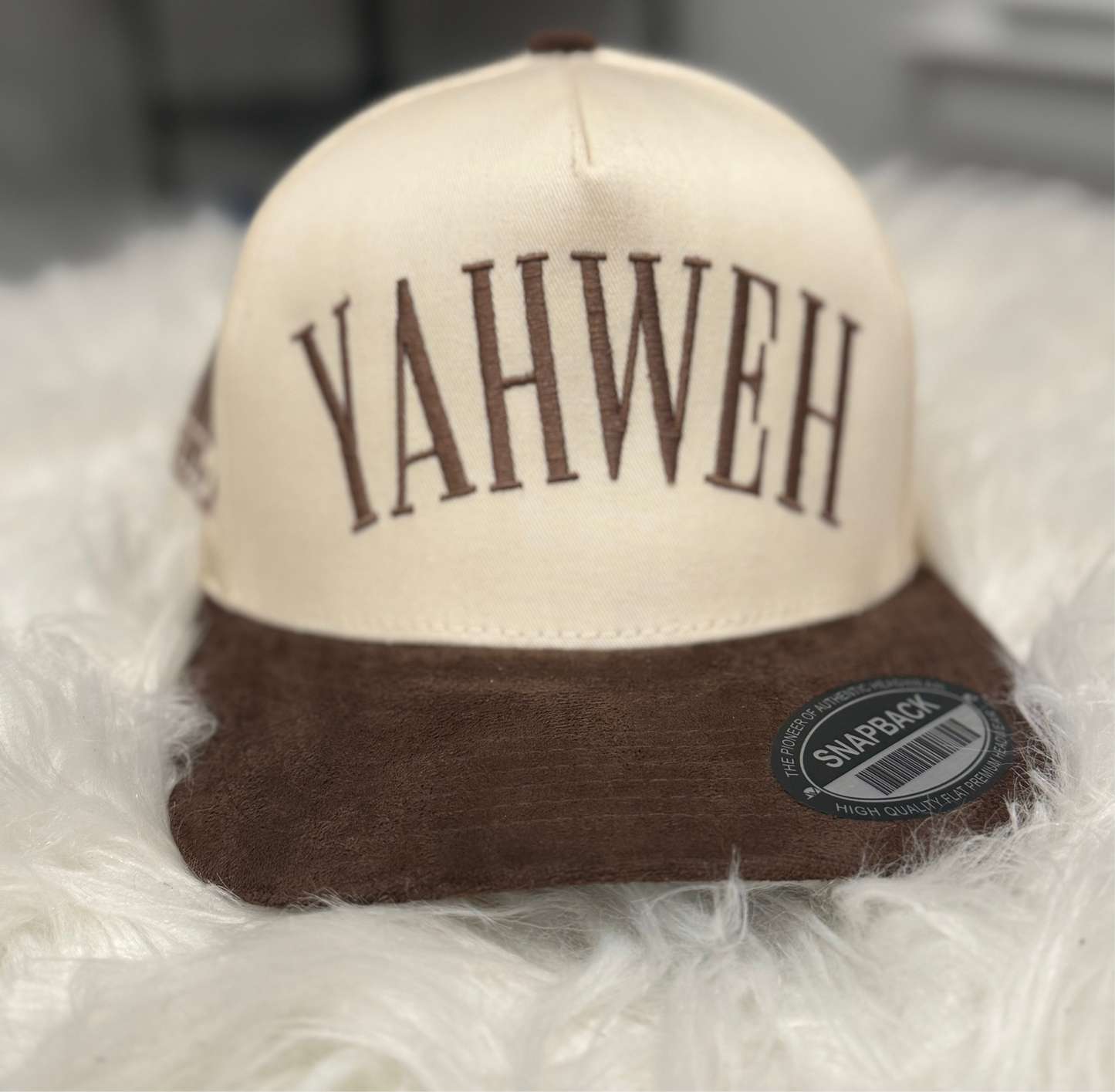 YAHWEH SNAPBACK HAT BROWN