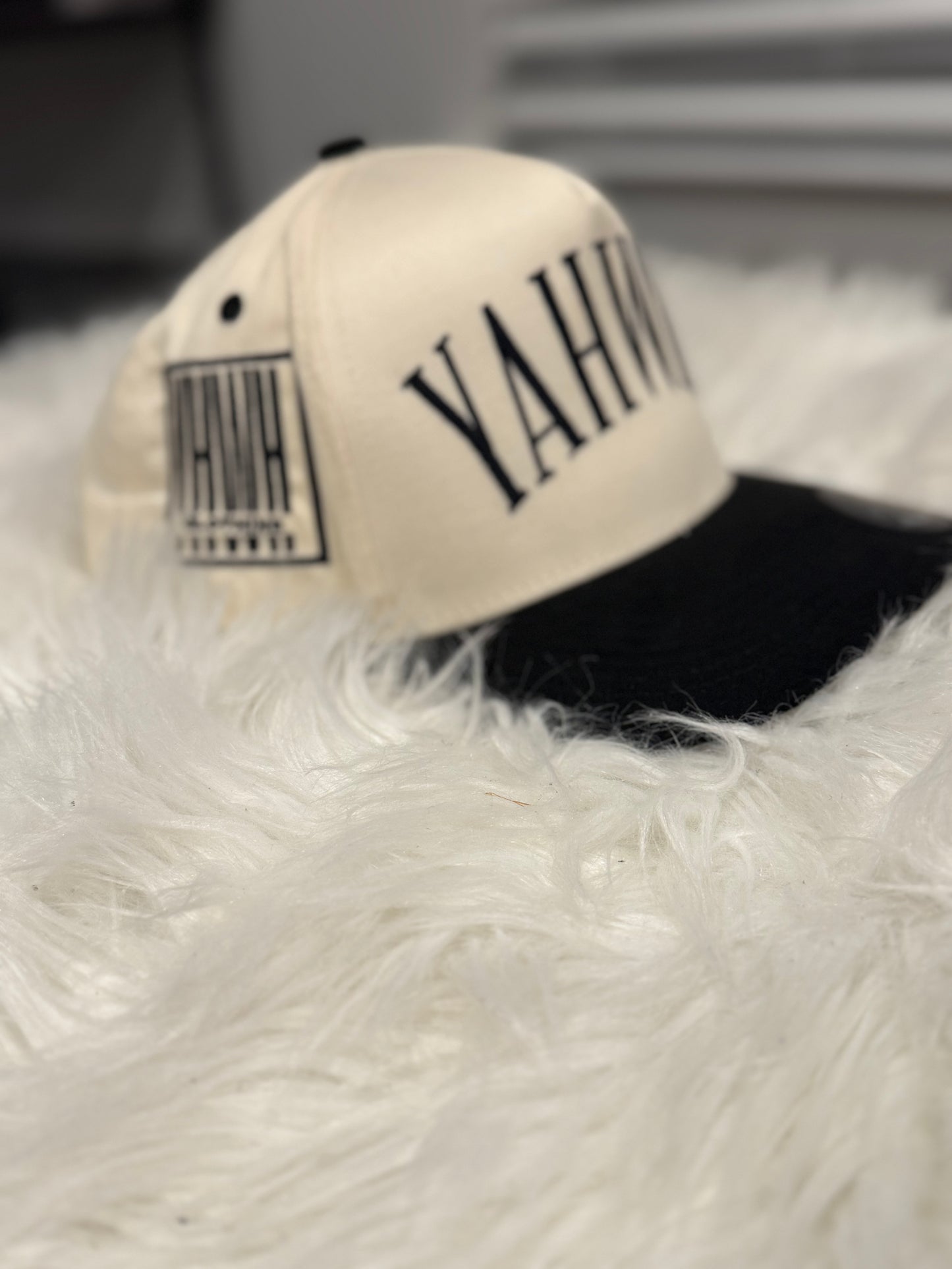 YAHWEH SNAPBACK HAT - BLACK