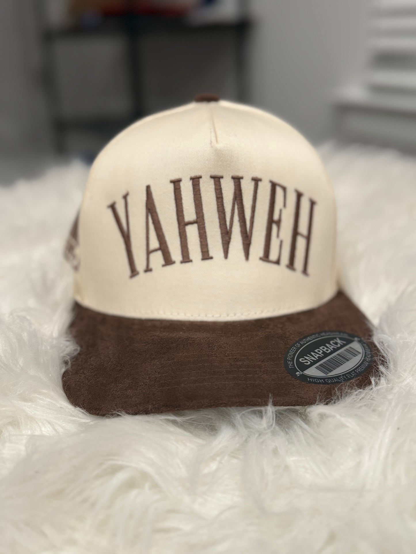 YAHWEH SNAPBACK HAT BROWN