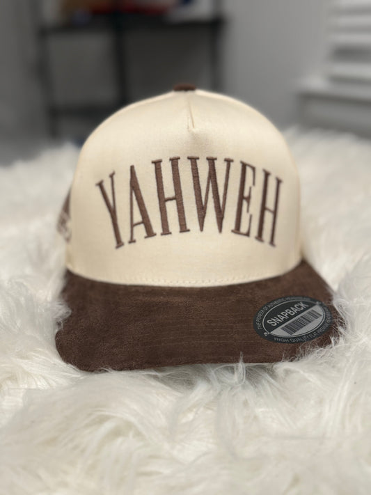 YAHWEH SNAPBACK HAT BROWN