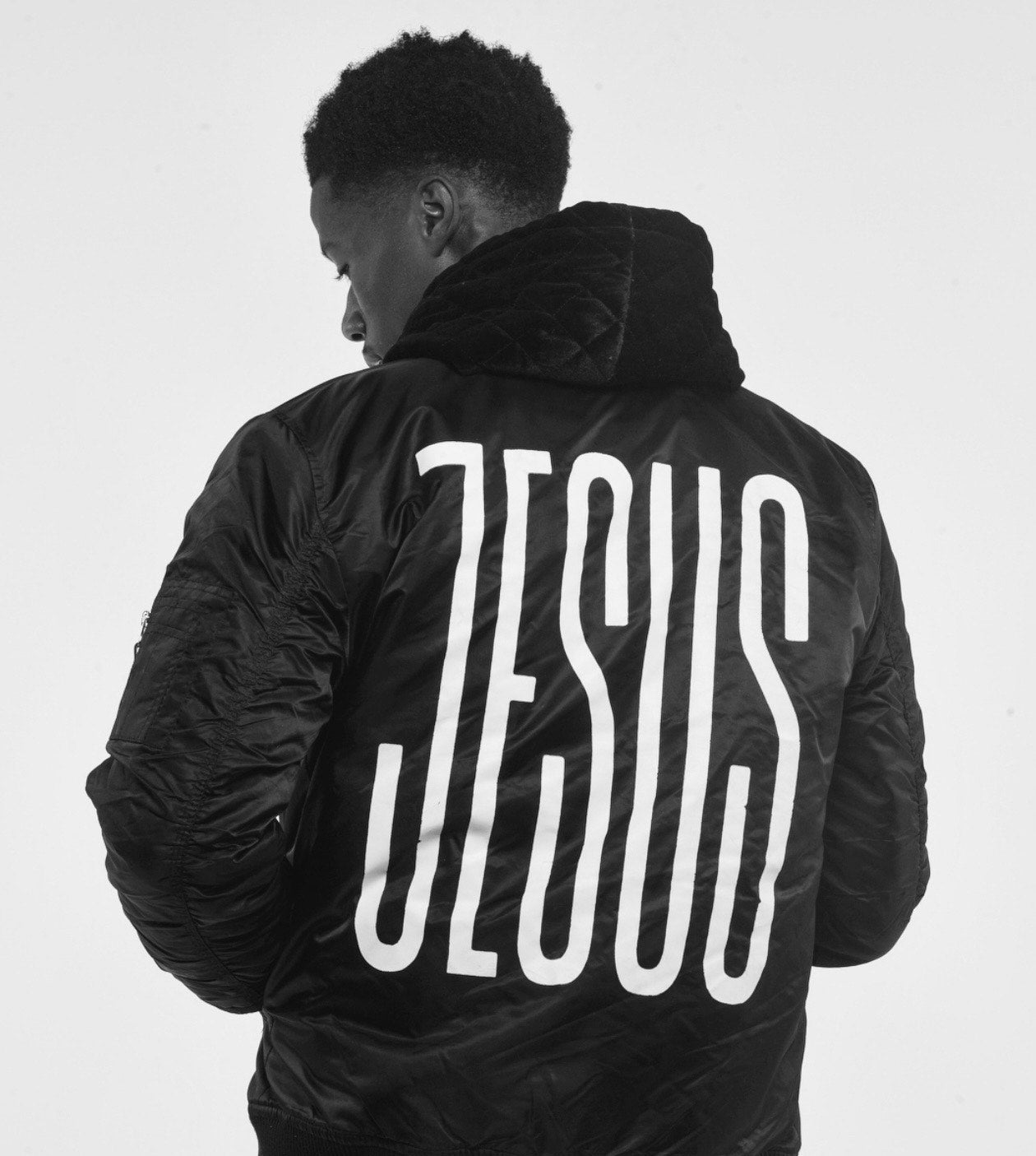 WAY TRUTH LIFE- JESUS BOMBER JACKET